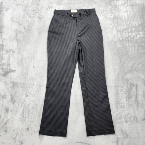 Merona Pants - Vintage‎ Merona Pants Womens 14 Gray Pinstripe Straight Leg Stretch Office